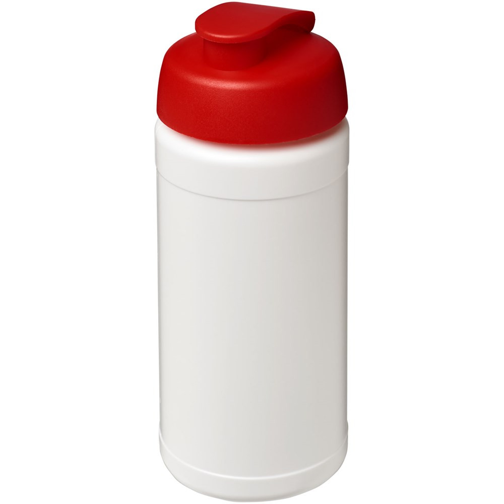 Baseline 500 ml recycelte Sportflasche mit Klappdeckel