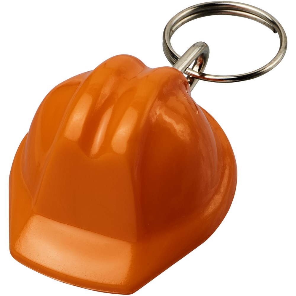 Kolt Schutzhelm Schlüsselanhänger aus recyceltem Material orange