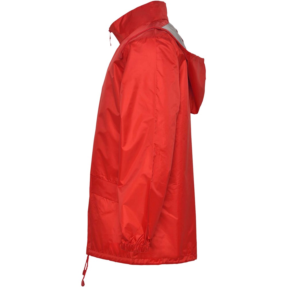 Veste de pluie légère Unisexe Roly Rain rouge