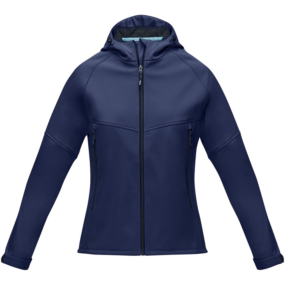 Veste softshell recyclée femme Coltan Marine