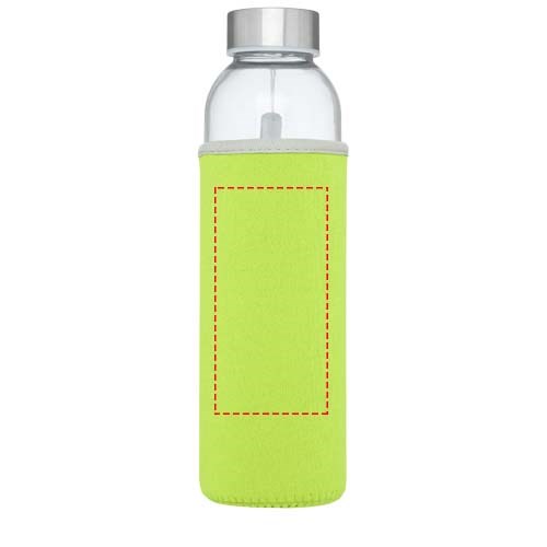 Bodhi 500 ml Glas-Sportflasche Lindgrün