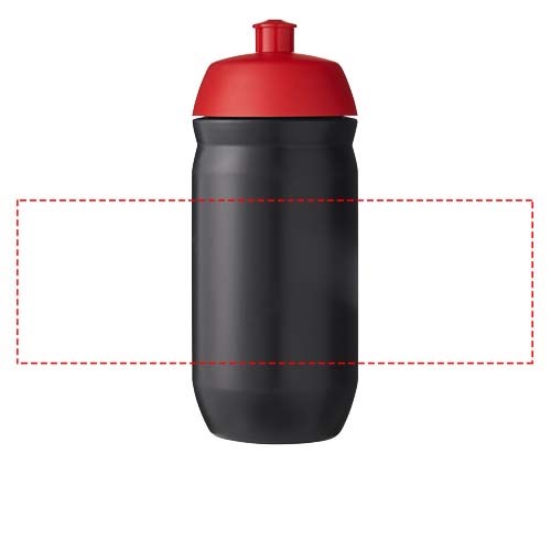 Bouteille de sport HydroFlex™ 500 ml Rouge, Noir