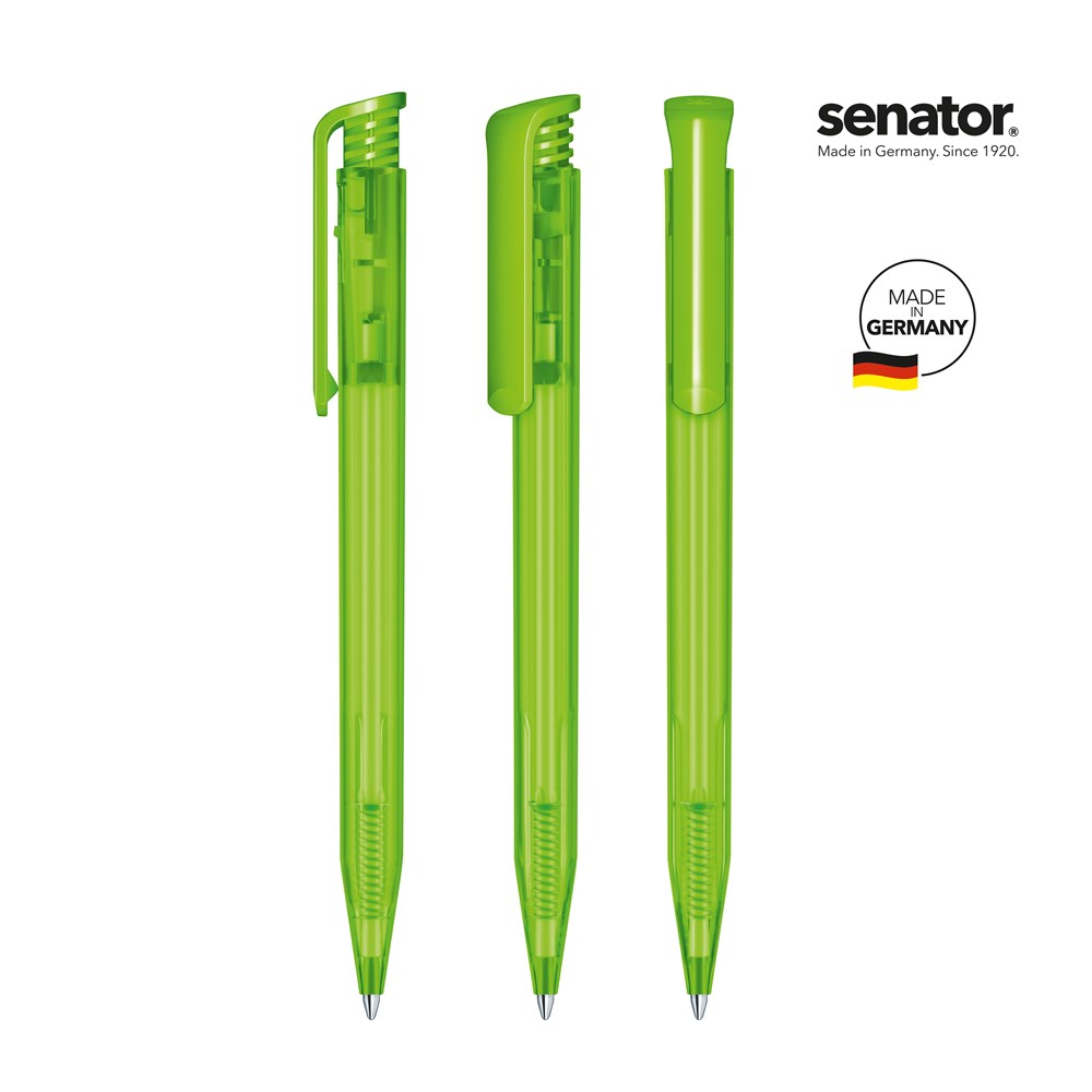 senator® Super Hit Frosted  Druckkugelschreiber grün 376