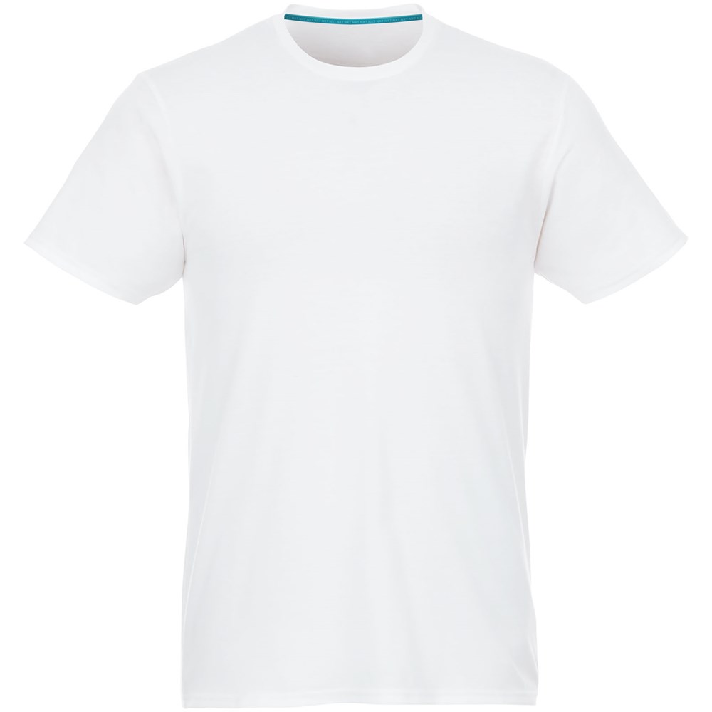 T-shirt recyclé manches courtes homme Jade Blanc