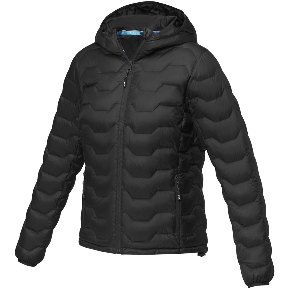 Veste duvet isotherme Petalite recyclée certifiée GRS pour femme Noir