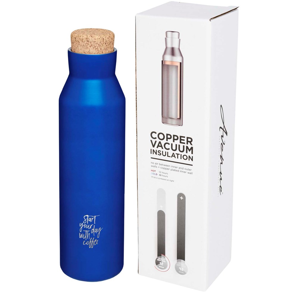 Norse 590 ml Kupfer-Vakuum Isolierflasche blau