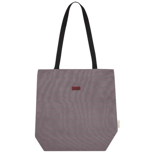 Joey vielseitige Tragetasche aus GRS recyceltem Canvas 14 L grau