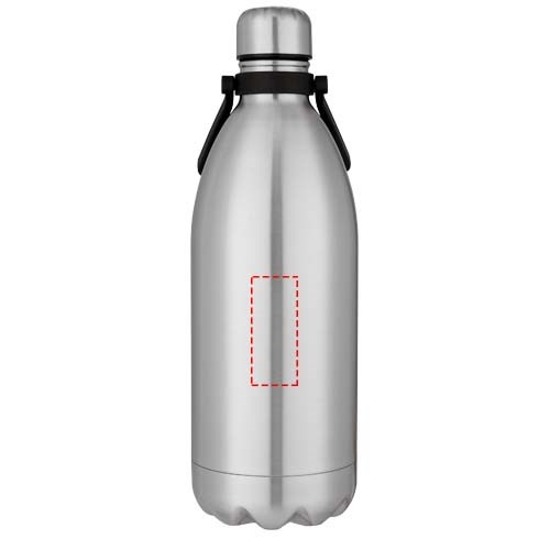 Bouteille isotherme Cove 1,6 l en acier inoxydable argent