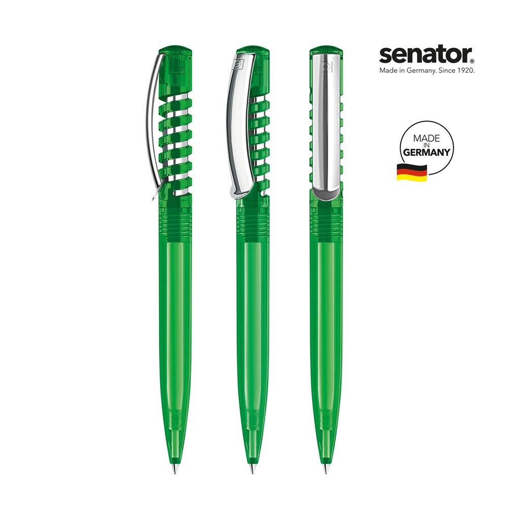 senator® New Spring  Clear MC  Druckkugelschreiber grün 347