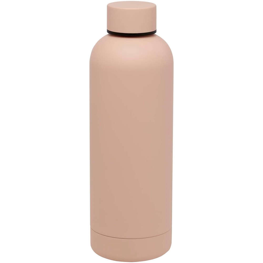 Bouteille isotherme avec isolation par le vide Spring 500 ml en cuivre inoxydable recyclé certifié RCS Pale blush pink