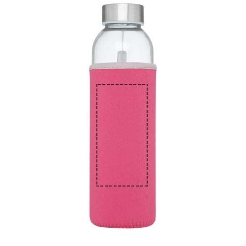 Bodhi 500 ml Glas-Sportflasche rosa