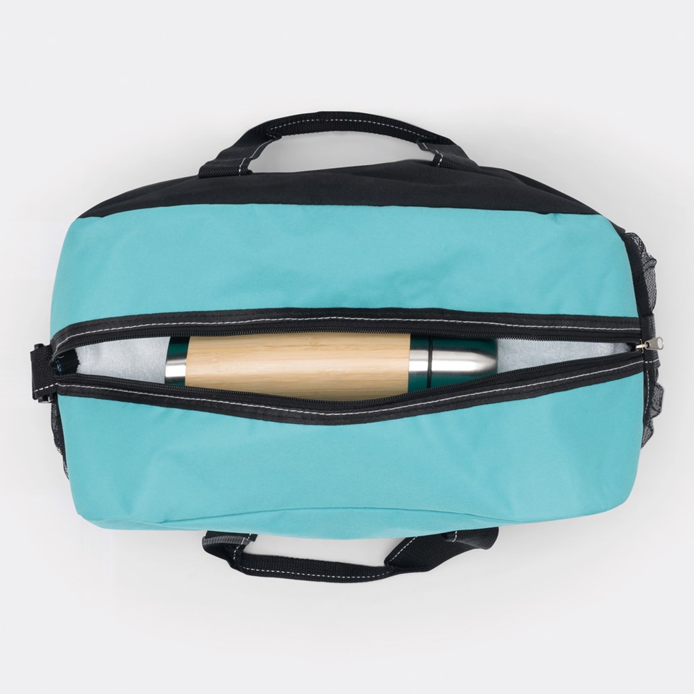 Sac de sport Fitness noir/turquoise