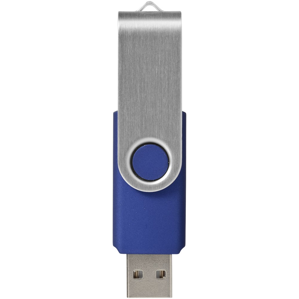 Rotate-Basic 2 GB USB-Stick blau, silber