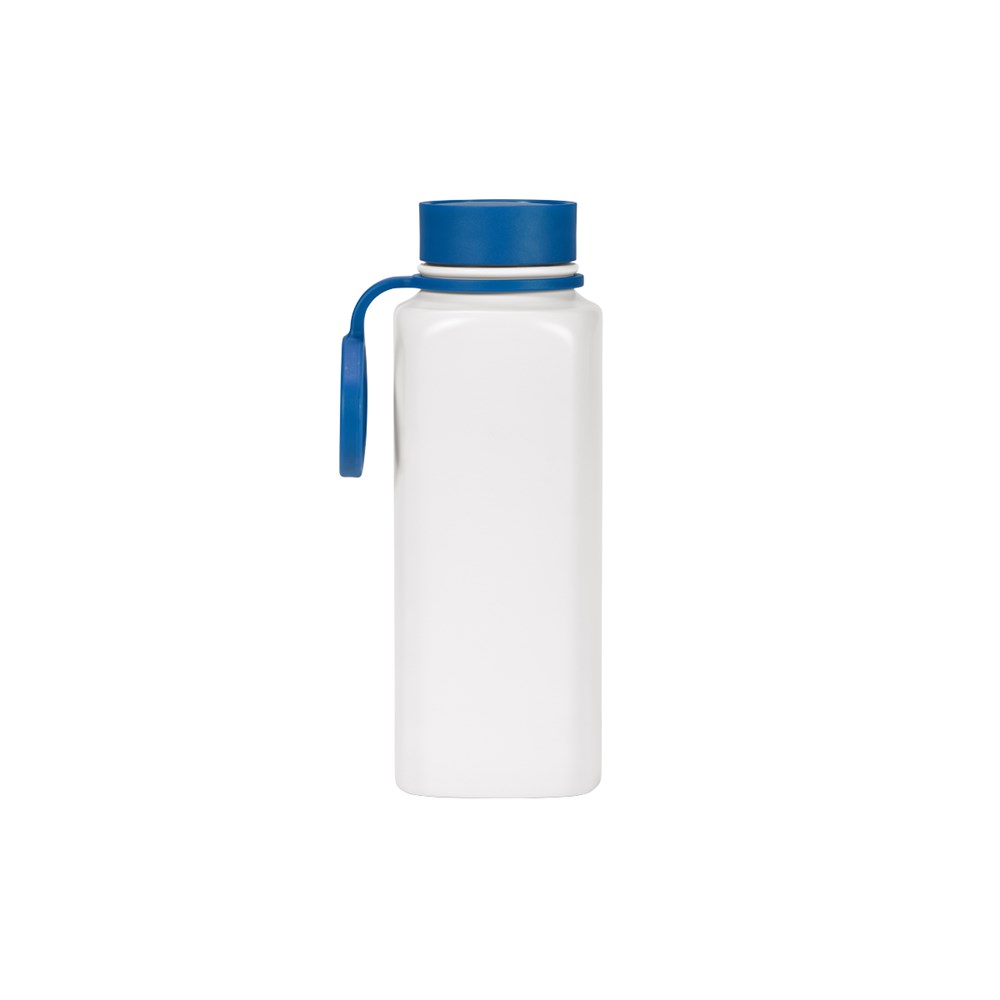 Isolierflasche Holiday weiss/blau