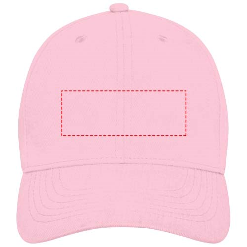 Casquette Davis 6 panneaux Rose clair