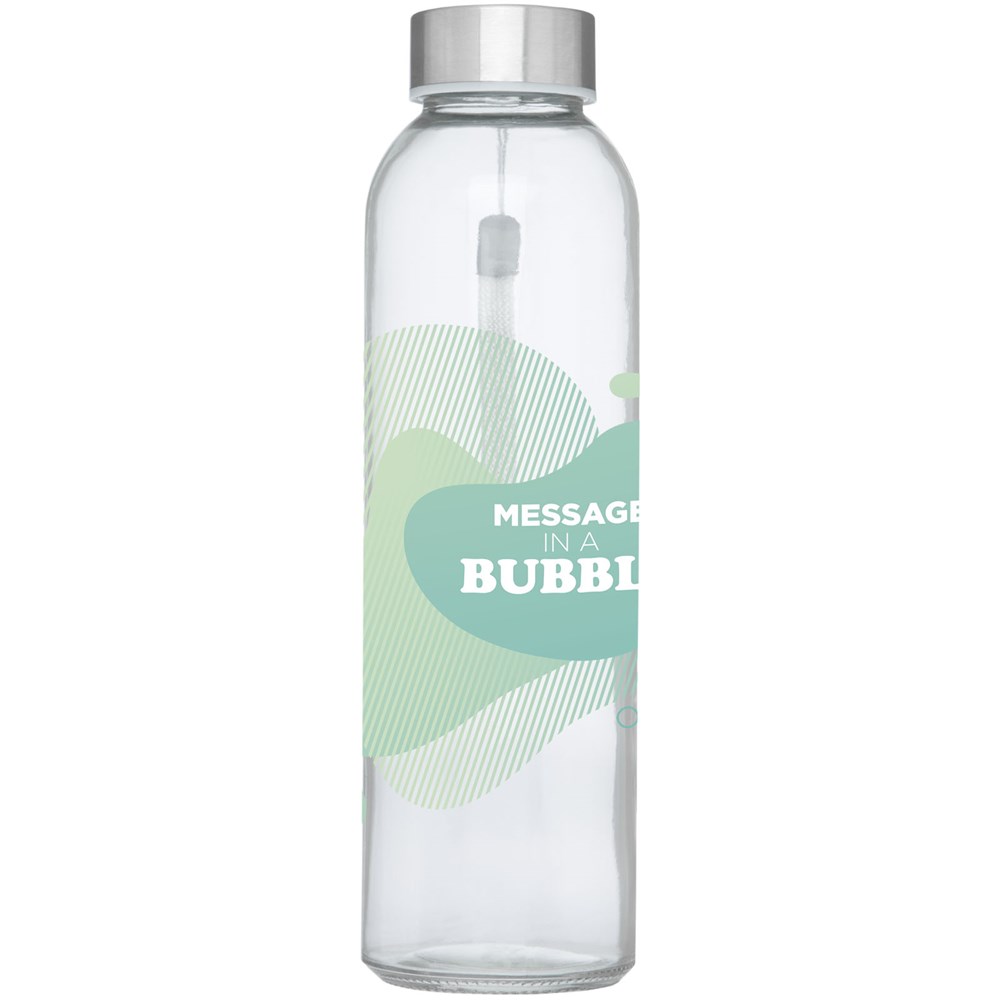 Bodhi 500 ml Glas-Sportflasche schwarz