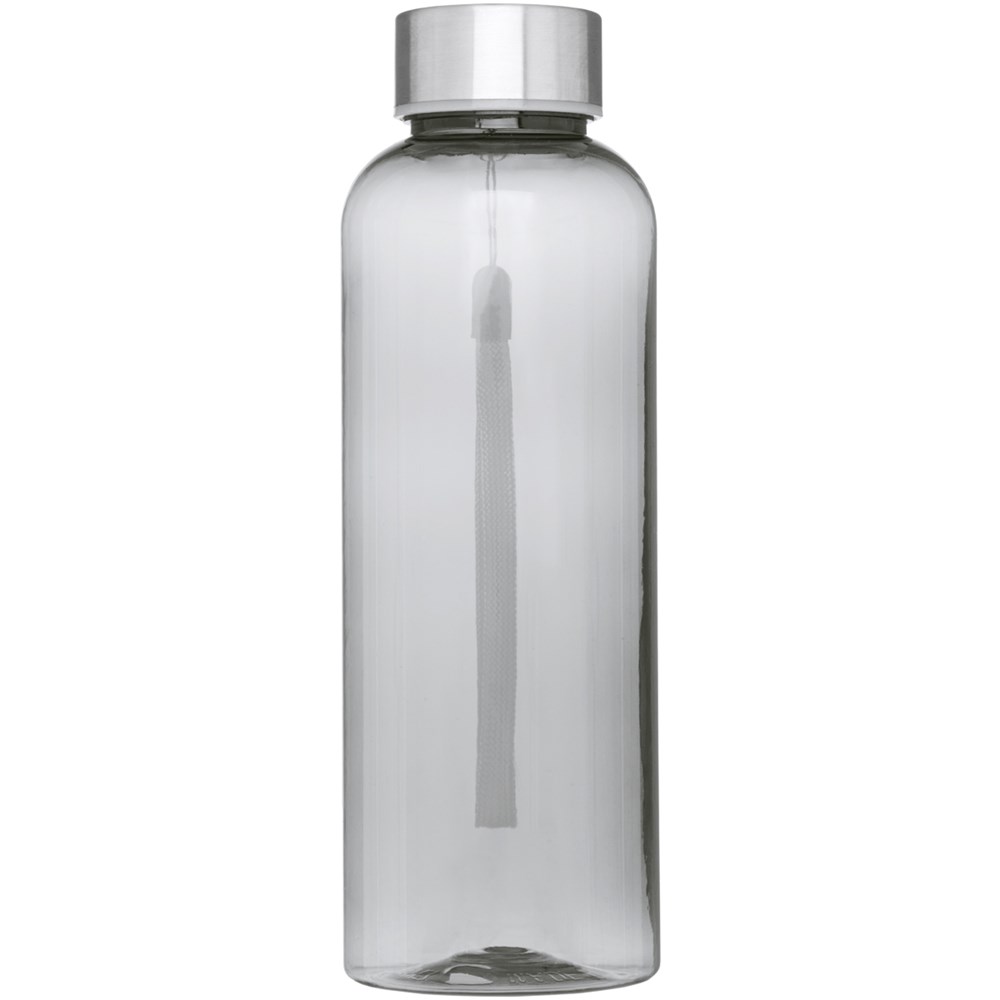 Trinkflasche Recycle schwarz transparent