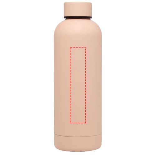 Bouteille isotherme avec isolation par le vide Spring 500 ml en cuivre inoxydable recyclé certifié RCS Pale blush pink