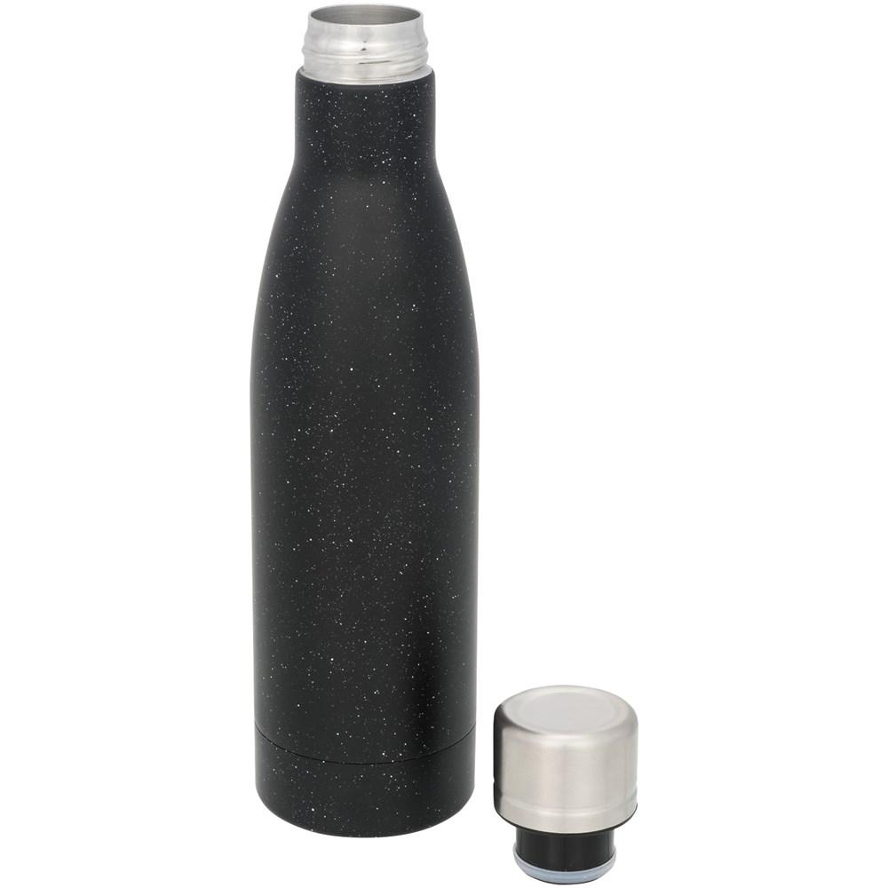 Vasa Kupfer-Vakuum Isolierflasche, gesprenkelt, 500 ml schwarz