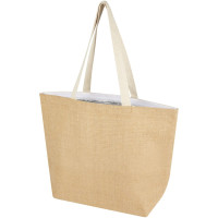 Sac shopping isotherme Juta de 12 L en jute 300 g/m²