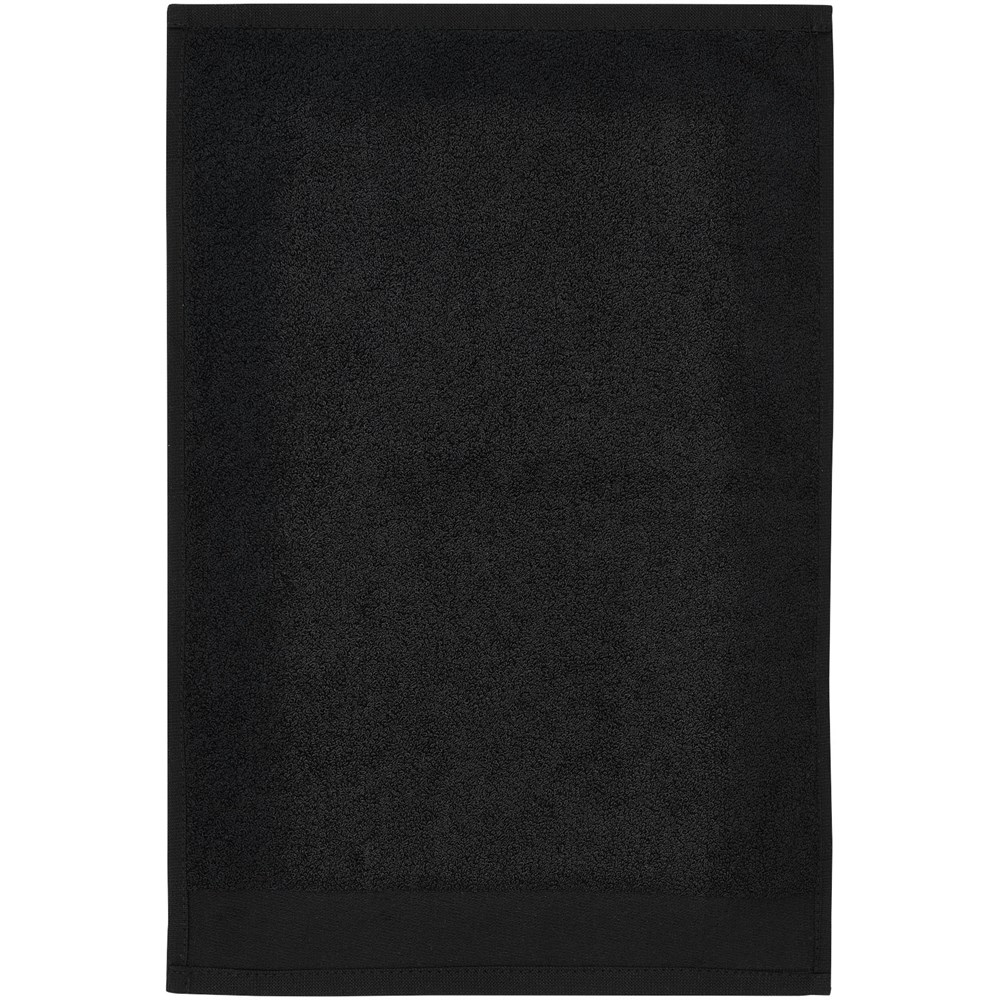 Serviette en coton 550 g/m² 30x50 cm Chloe Noir