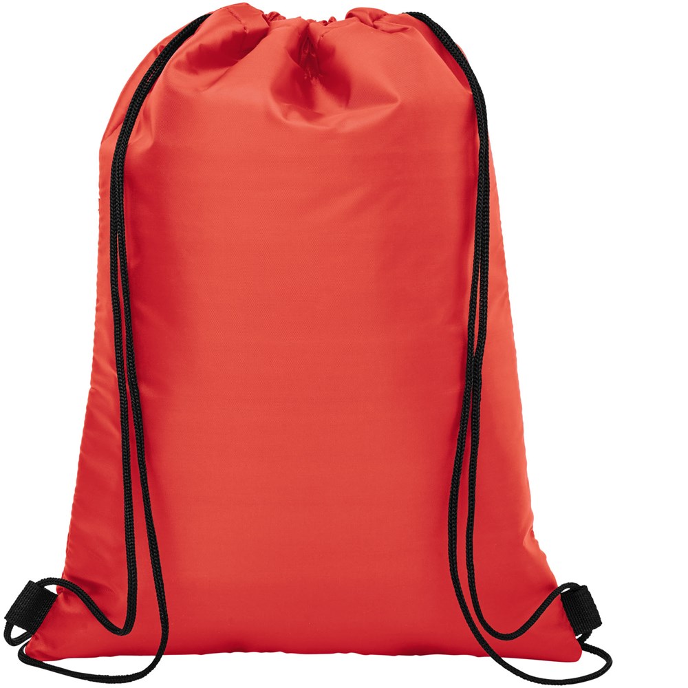 Sac isotherme Oriole avec cordon et capacité de 12 canettes 5L rouge