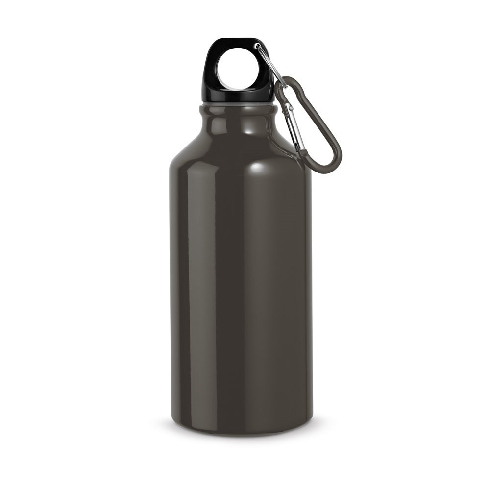 LANDSCAPE. Aluminium-Sportflasche mit Karabiner 400 ml