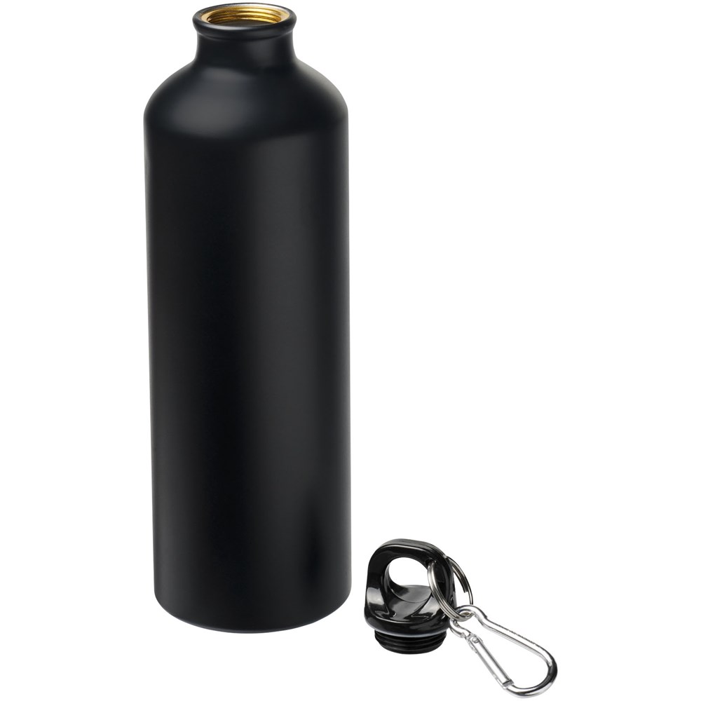 Oregon 770 ml matte Sportflasche mit Karabinerhaken schwarz