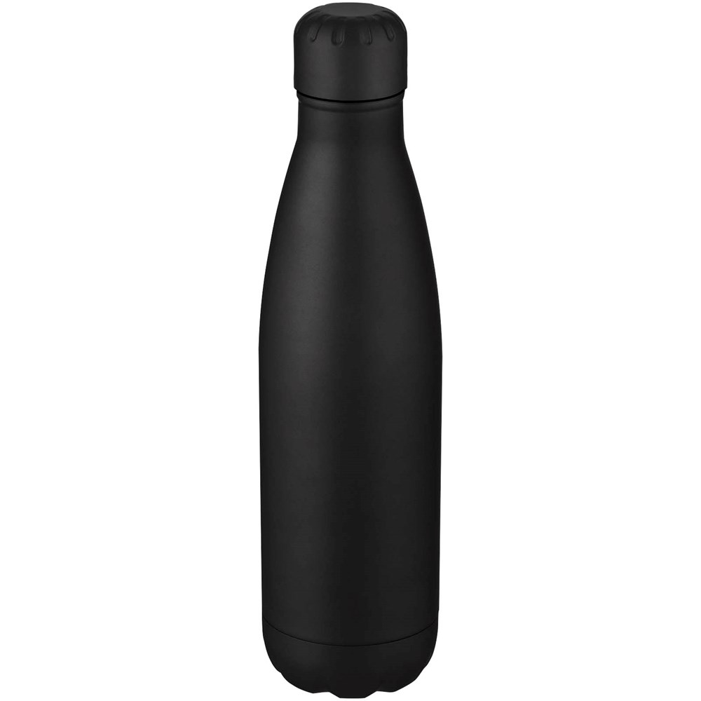 Bouteille Cove de 500 ml en acier inoxydable à isolation sous vide noir