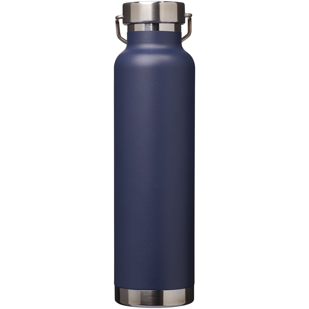 Thor 650 ml Kupfer-Vakuum Isoliersportflasche navy