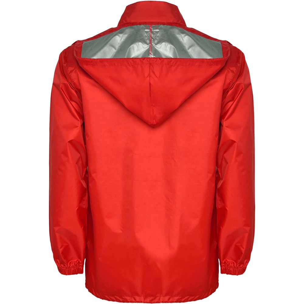 Veste de pluie légère Unisexe Roly Rain rouge