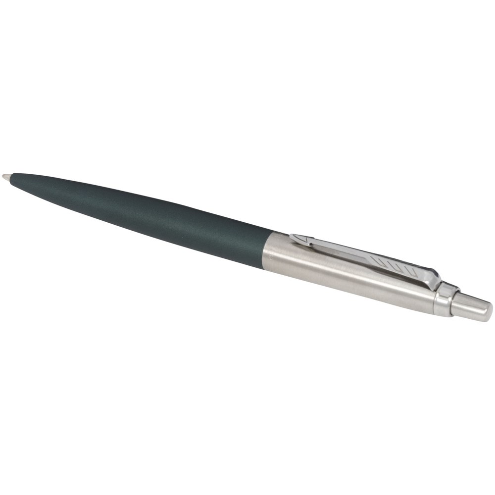 Stylo bille mat Jotter XL Parker avec finitions chrome (encre bleue) vert