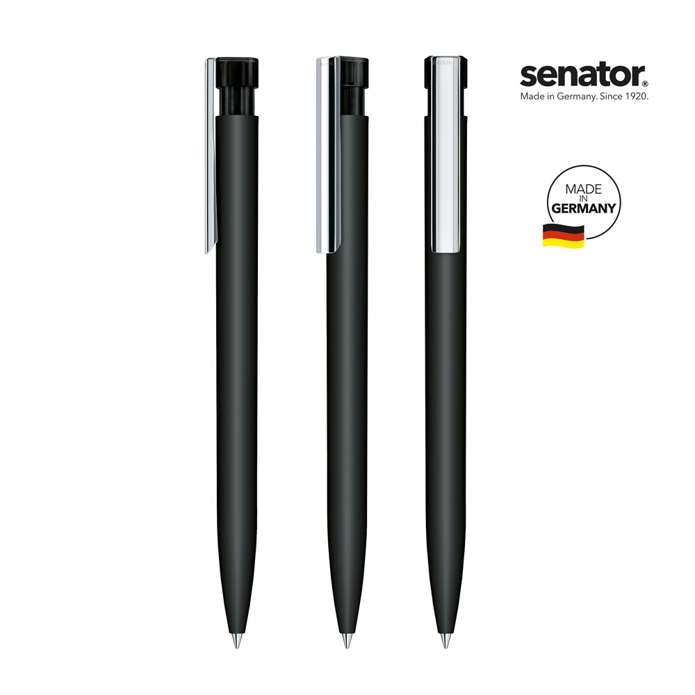 senator® Liberty Soft Touch MC  Druckkugelschreiber noir