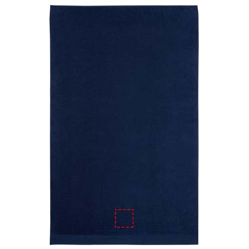 Serviette en coton 550 g/m² 100x180 cm Riley Marine