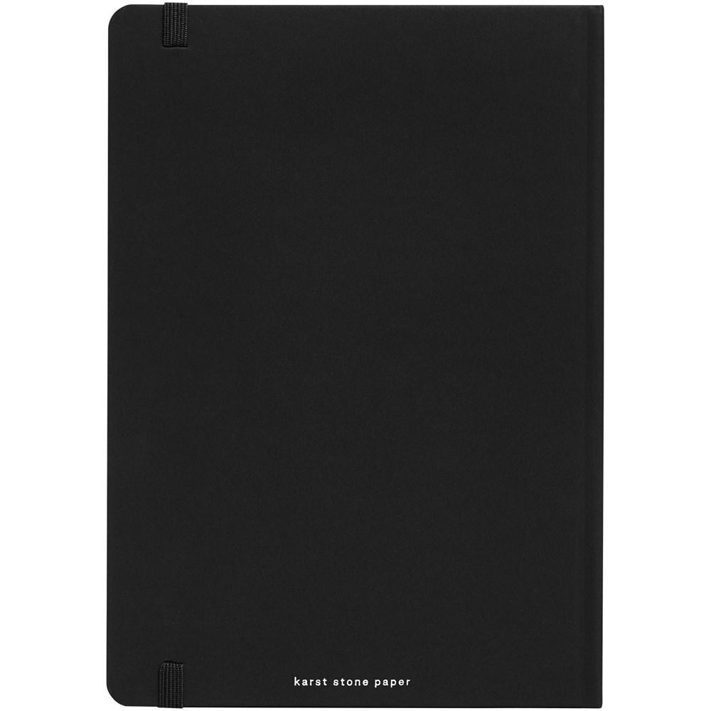 Carnet à couverture rigide K’arst® A5-ligné noir