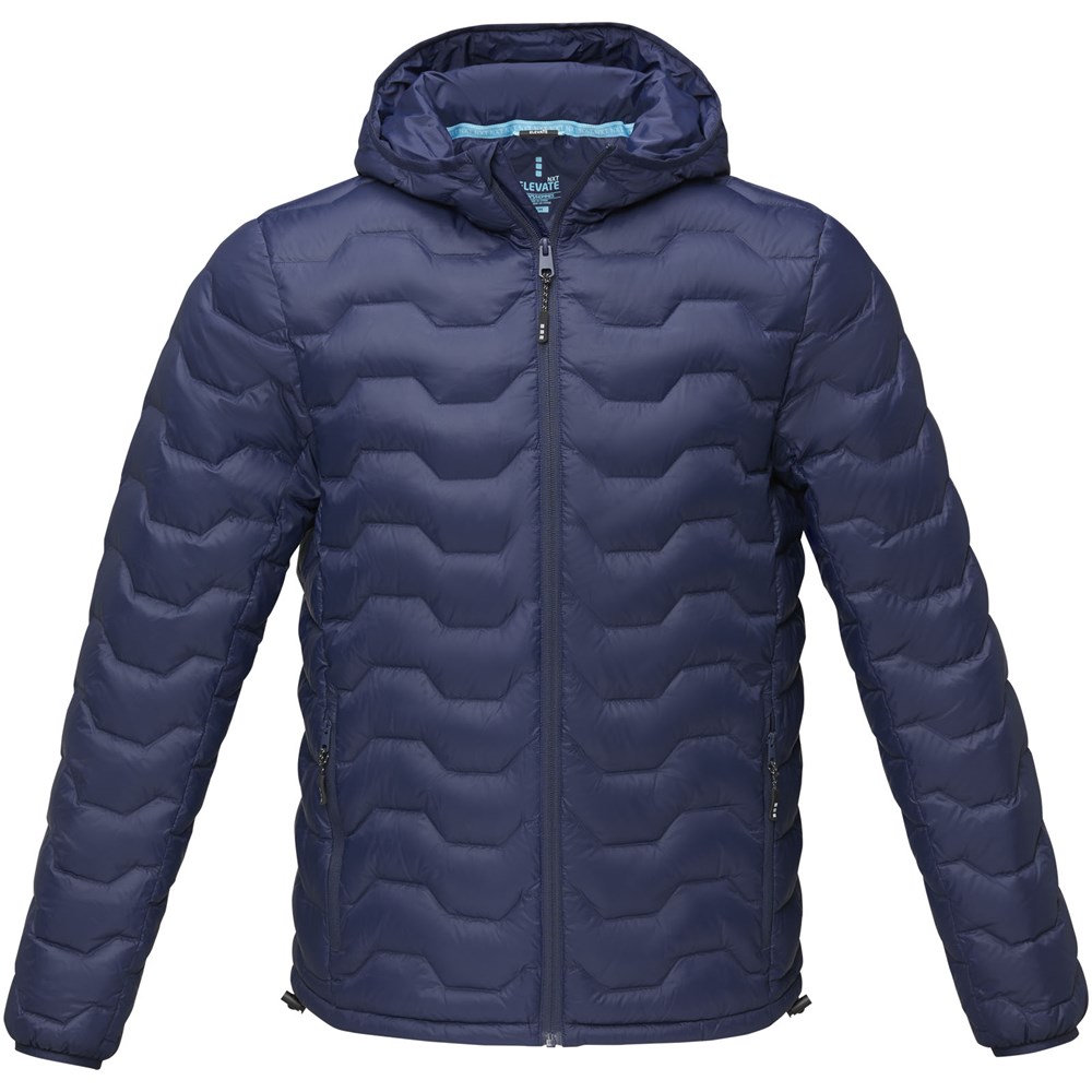 Veste duvet isotherme Petalite recyclée certifiée GRS pour homme Marine