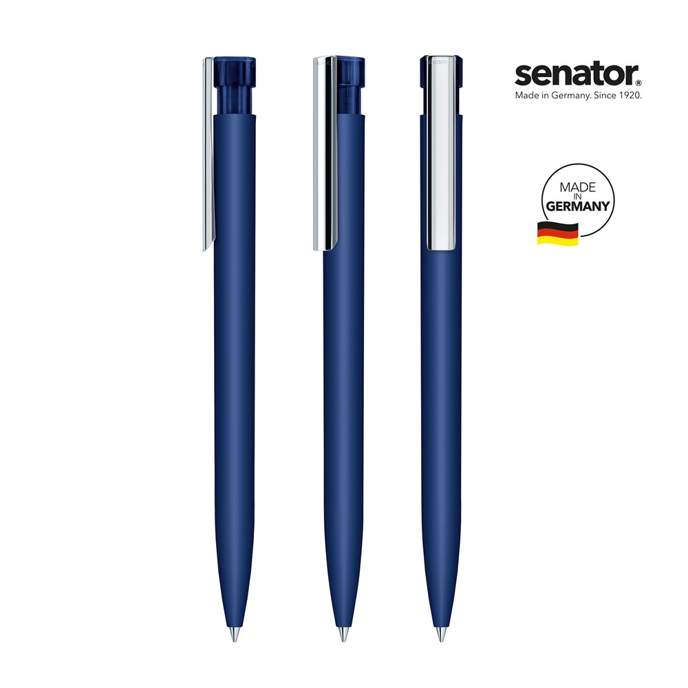 senator® Liberty Soft Touch MC  Druckkugelschreiber blau 2757