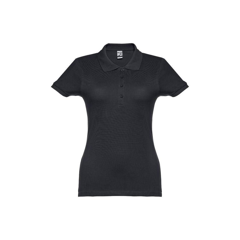 THC EVE Damen Poloshirt schwarz