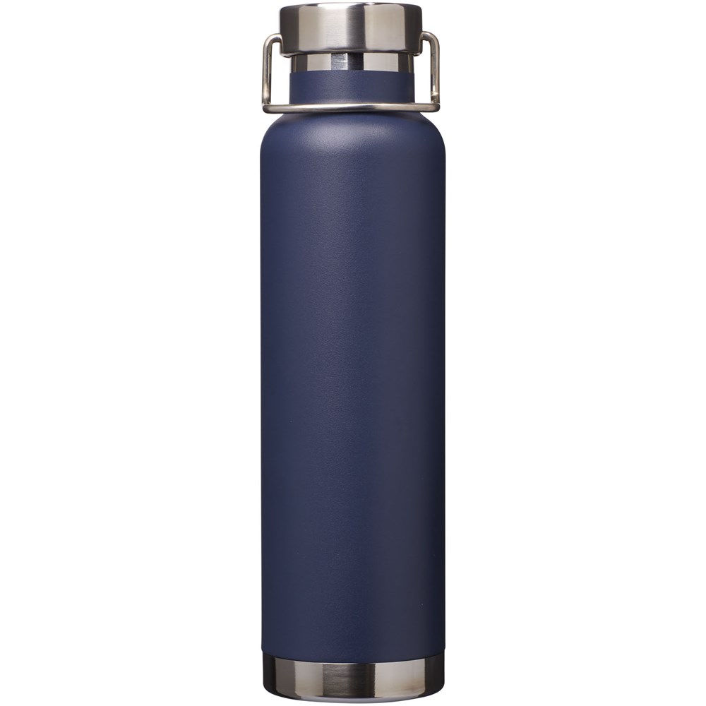 Thor 650 ml Kupfer-Vakuum Isoliersportflasche navy