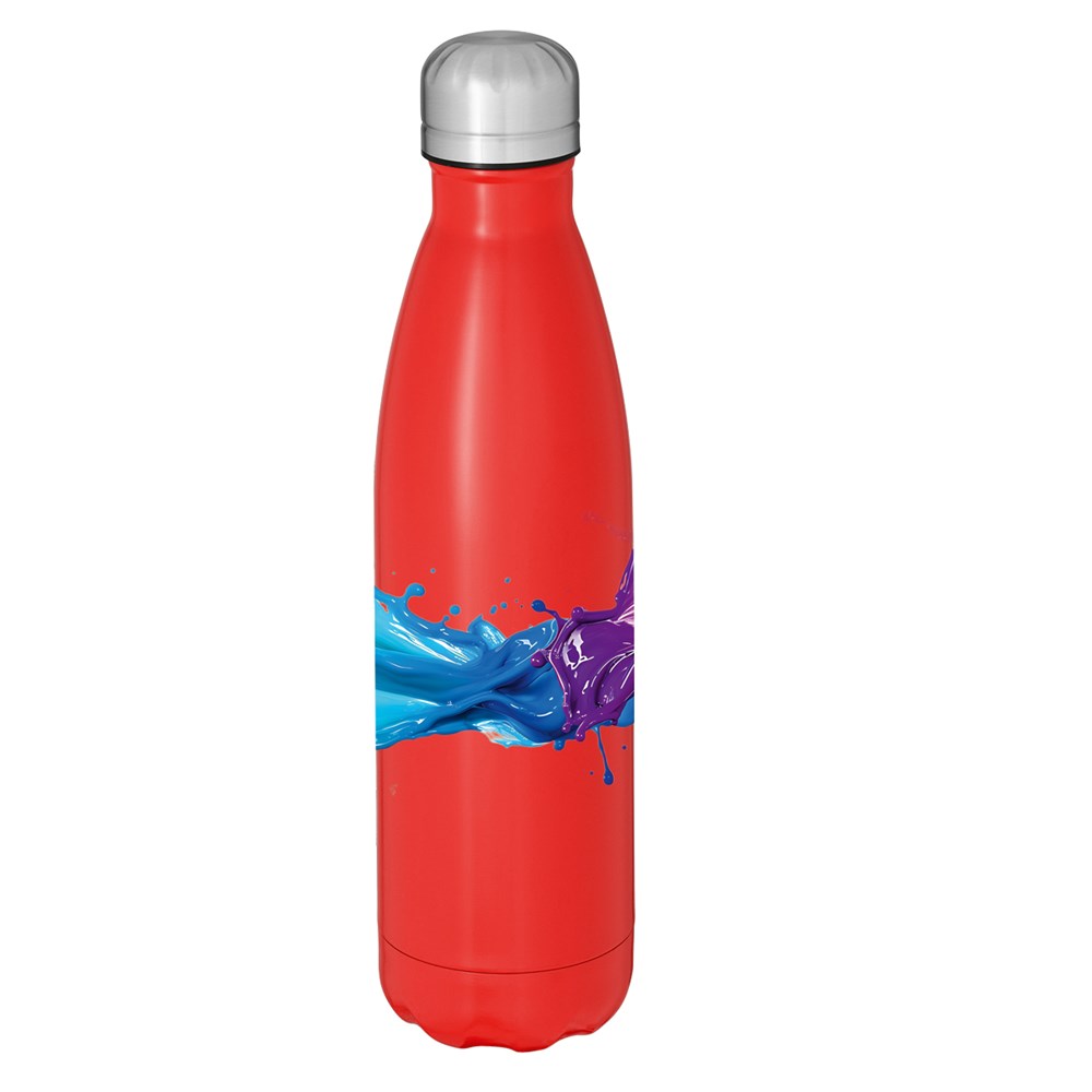 Isolierflasche 500 ml Säntis rot