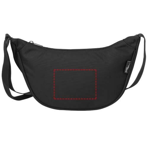 Byron Gürteltasche aus Recyclingmaterial 1,5 L schwarz