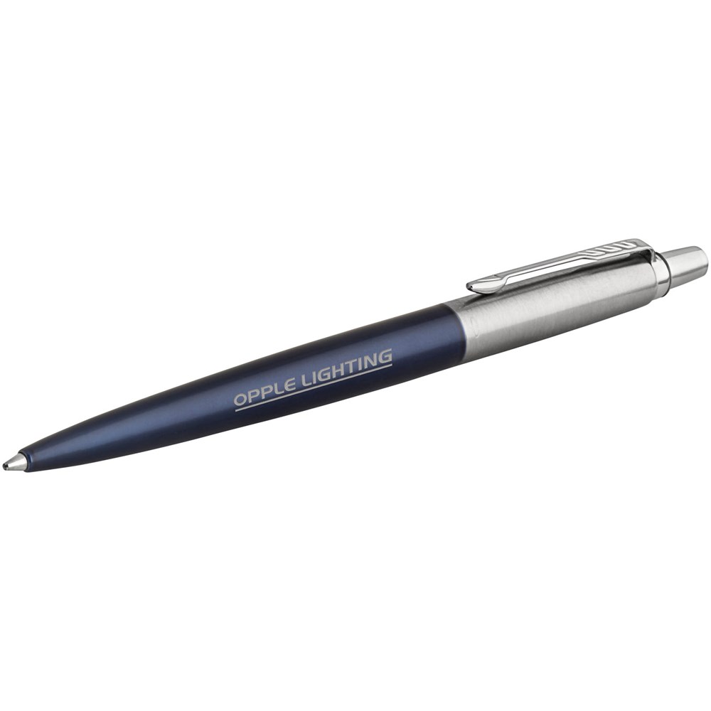 Stylo bille Jotter Bond Street Parker (encre bleue) Marine, Argent