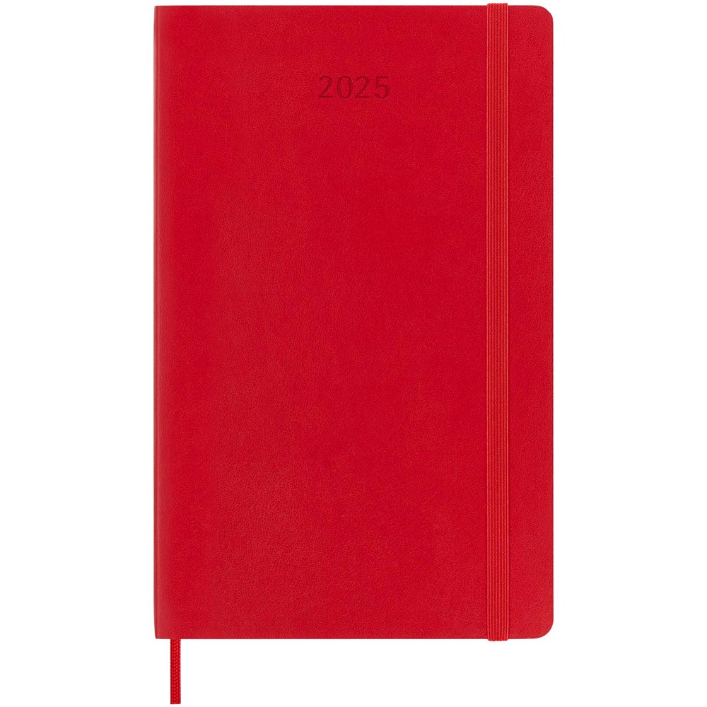 Agenda L 12 mois Moleskine à couverture souple Rouge écarlate