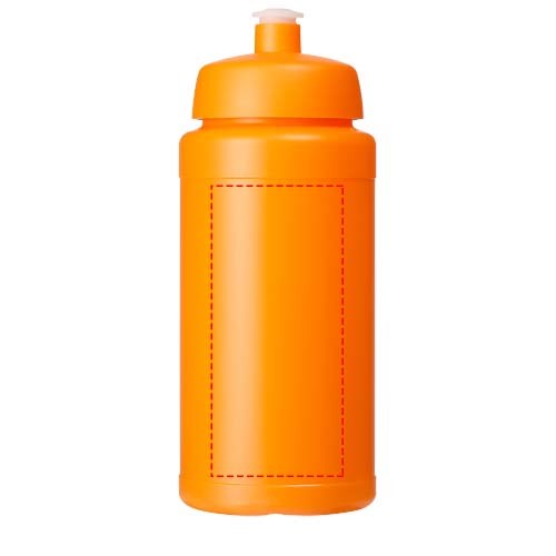 Bouteille de sport Baseline Rise de 500 ml Orange, Orange