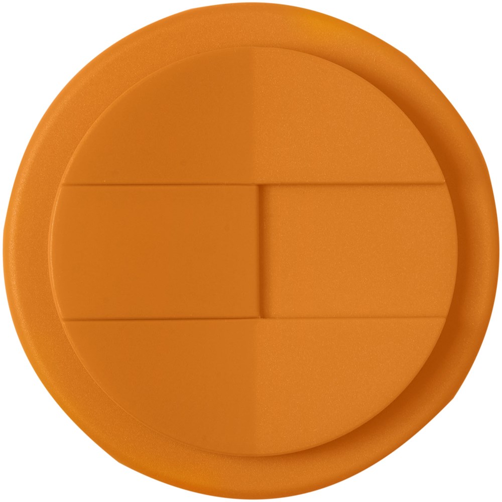 Gobelet avec isolation Brite-Americano® Eco de 350 ml et anti-déversement Orange