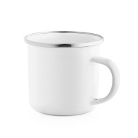 GOTZE SUB Tasse (350 mL) aus Emaille geeignet für Sublimation