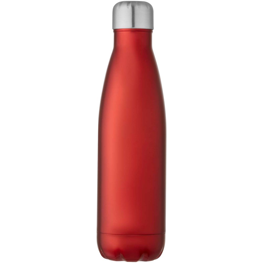 Bouteille Cove de 500 ml en acier inoxydable à isolation sous vide rouge