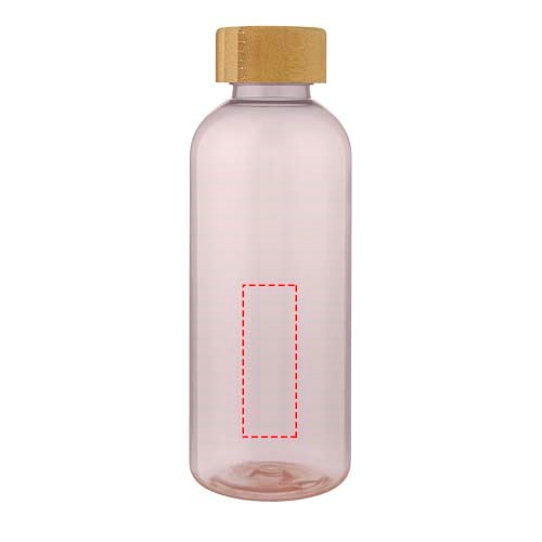 Ziggs 650 ml Sportflasche aus recyceltem Kunststoff rosa