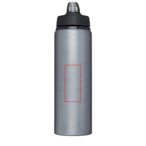 Fitz 800 ml Sportflasche grau