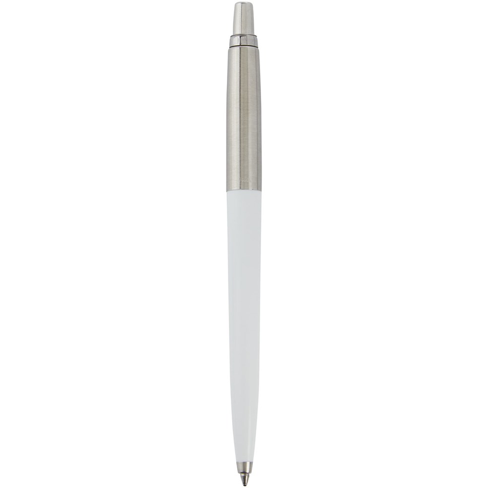 Stylo bille Parker Jotter recyclé (encre noire) blanc